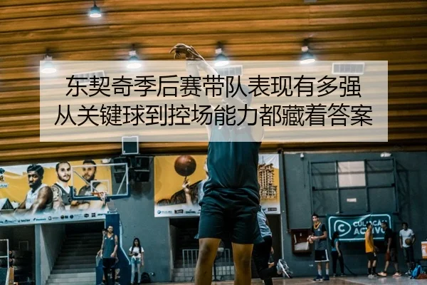 东契奇季后赛带队表现有多强 从关键球到控场能力都藏着答案